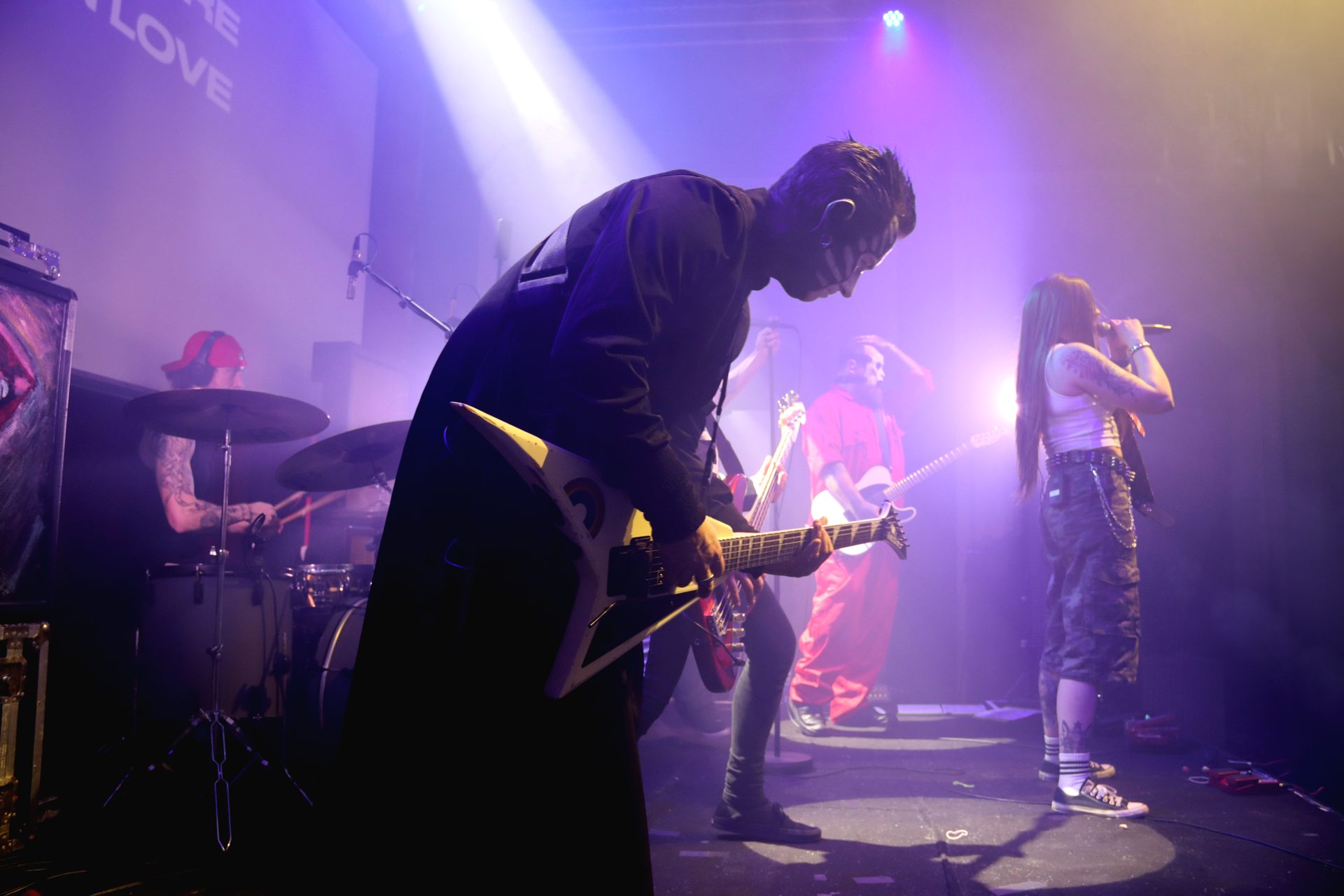 Nostalgia live at Bush Hall — full band on stage